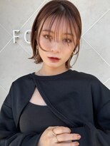フォッコ(FOCCO)&nbsp;チョコレートブラウンのうぶバングstyle