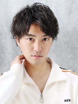 アーリー(Ali'i) ソフトツイストパーマアップバングショートマッシュパーマ