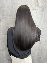 ルーツアイリー 心斎橋(ROOTS IRIE)&nbsp;髪質改善　黒髪ストレート　ヘアケア　髪質改善カラー　うるつや