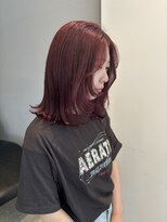 シェノン 奈良橿原店(CHAINON)&nbsp;ワインレッド/髪質改善カラー/橿原美容室/橿原神宮前