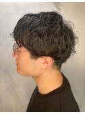 ニュアンスメンズパーマ