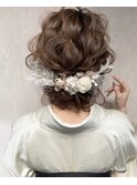 和装にオススメ！ゆるふわシニヨン