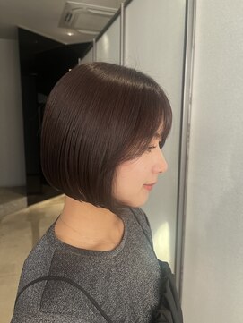 ビーヒアナウ 金沢県庁店(BE HERE NOW) ボブスタイル