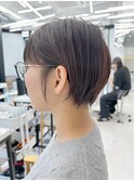 黒髪カタログ/ボブルフ/小顔に見せるヘア/ワンレン