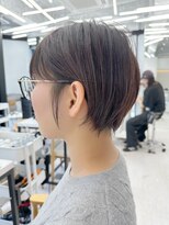 ビューナゴヤ 名駅(VIEW NAGOYA)&nbsp;黒髪カタログ/ボブルフ/小顔に見せるヘア/ワンレン