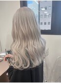  グレーベージュ/ハイトーン/ブリーチ/渋谷