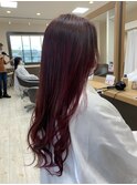 ハイライトグラデーション×ルビーピンク/立体感・筋感が抜群