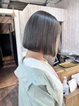 アクトゥス(AEQUITAS) ケアブリーチカラー×グレー