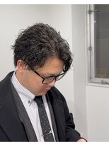 ブライト(BRIGHT)&nbsp;ハーフバックツイストスパイラルパーマ静岡メンズ