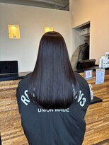 ヴァン カウンシル 王子(VAN COUNCIL)&nbsp;憧れの艶髪へ　髪質改善で叶えるサラ艶ストレート＃２