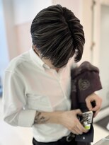 アール 横浜(R)&nbsp;【MOMO】メンズハイライト、センターパート