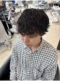 大人シャドウパーマ韓国風パーマ