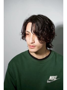 ヒロギンザバーバーショップ 丸の内店(HIRO GINZA BARBER SHOP) セミロングスパイラル