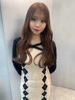 ペレ 梅田(PELE) ホワイトグレージュ/デジタルパーマ/チェリーブラウン/梅田