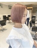 ☆『ボブ×ハイトーンカラー』☆
