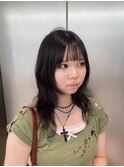 レイヤーカット/ハッシュカット/くびれヘア/顔周り/小顔/透明感