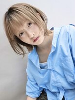 ラック 表参道(LUCK)&nbsp;レイヤーボブ/ハイトーン/デザインカラー