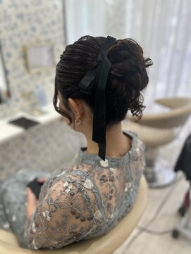 サクララ(Sakura la) アップヘア参列ヘア/お呼ばれヘア/結婚式