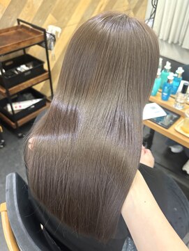 ロットアニバース(lott annibirth) 【髪質改善】オリーブベージュ/艶髪/透明感/トリートメント