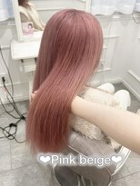 リルミー ミュエナ 大須 矢場町(Lilme myuena)&nbsp;ブリーチ2回~ ピンクベージュ♪【ゆうき】