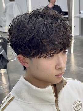 フィフス 仙台(fifth) 仙台メンズパーマシャドウパーマシースルーマッシュウルフゆるめ