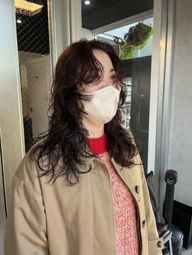 アルカナ 明治神宮前原宿(ARCANA) ウルフパーマ ウルフカット ロングパーマ くるくるパーマ