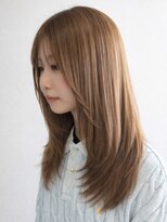 コタ 水戸(COHTA)&nbsp;レイヤーカットミルクティーベージュブリーチなしダブルカラー