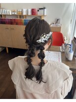 ココロヘアー マド(Cocolo hair MADO)&nbsp;ゆるふわツイン編みおろし