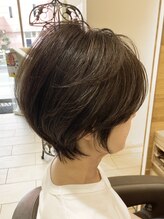 あなたの骨格に一番似合う、”美シルエット”　ショート[ショート/髪質改善/縮毛矯正/白髪ぼかし/東久留米]