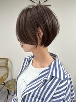 ゴカン バイ ジル ブラン 名古屋(Gokan by JIL BLAN)&nbsp;ハイライトバレイヤージュダブルカラーショートカット30代40代
