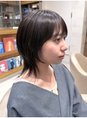 マッシュウルフ/マッシュショート/ウルフカット/前髪あり