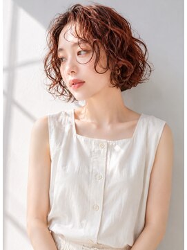 ソルナ 仁川(SOLUNA) 夏映えスパイラルレイヤーボブ