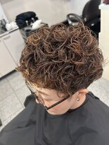 サンひまわり 高来店&nbsp;【ショートパーマ】くるくるカールのお洒落ヘア