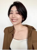 ☆大人可愛い丸みショートボブ☆イメチェン韓国風