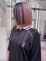 シェリ 天神(CHERIE)&nbsp;White pink × Black デザインカラー