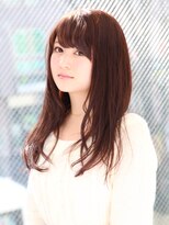 エムエー ふじみ野(hair m a ふじみ野)&nbsp;毛先がゆれるように動く軽やかAラインスタイル
