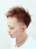 アシメ・スパイキーショート