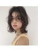 【robin】【代官山】外国人風　地毛風　ニュアンスミディ
