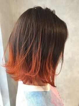 アンククロス 表参道(ANKH CROSS) ブラッドオレンジ×グラデーション ANKH CROSS