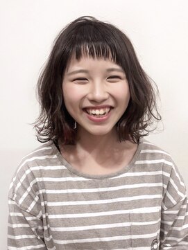 ナンプウ(Nanpu) 《Nanpu》なみなみボブ×インナーピンク