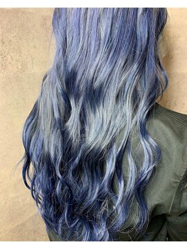 リオリス ヘア サロン(Rioris hair salon) オーシャンブルーカラー