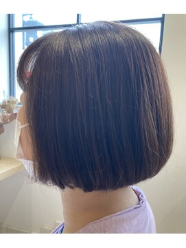 マリーナヘアー(marina hair) ワンレングス ボブスタイル