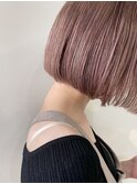 秋仕様なくすみピンク