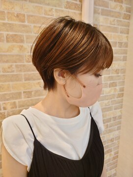 ミエル(miel) 【hair design miel】大人ショート