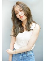 レスピア 銀座中央通り店(Respia)&nbsp;2way前髪のセミロングウェーブ【銀座/有楽町】30代40代50代