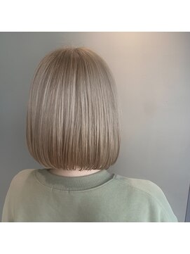 カンゴールサロン 郡山ノース(KANGOL) ミルクティーボブ