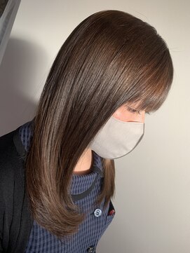 ヘアメイク アンティ 誰にも負けない潤めく艶髪毛先自然に内に収まる楽ちんスタイル♪