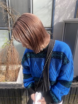 ルーム(Loom.) ブリーチ／ピンクベージュ／ペールピンク