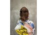★浴衣着付け（持ち込み）+ヘアセット（ハーフアップスタイル）★ /5500