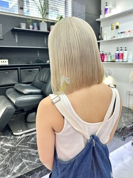 チュダック(ChuDuck) 【◎甘くてカワイイ◎】愛され《ホワイトミルクティー》ブリーチ